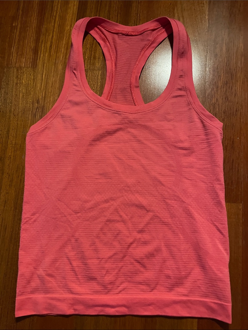 lululemon athletica Swiftly Coral Pink Racerback Tank